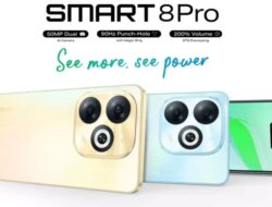 Infinix Smart 8 Pro Resmi Rilis dengan Kamera Super 50 MP dan Chip Helio G36