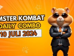 Combo Harian Hamster Kombat 10 Juli 2024!: Raih 5 Juta Koin secara Gratis!