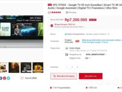 Google Smart TV SPC ST65X: Pengalaman Menonton Seperti di Bioskop, Hanya di Rumah Anda
